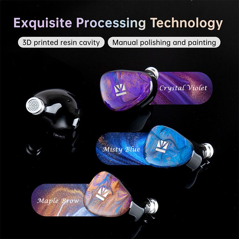 Audio Music Game - KBEAR KB02 10mm Beryllium-plated Diaphragm+Bone Conduction