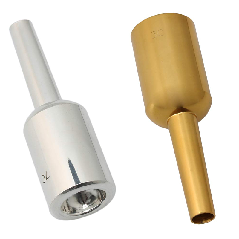 Trombone Mouthpiece - Silver /Gold Brass Trumpet Mouthpiece Brass