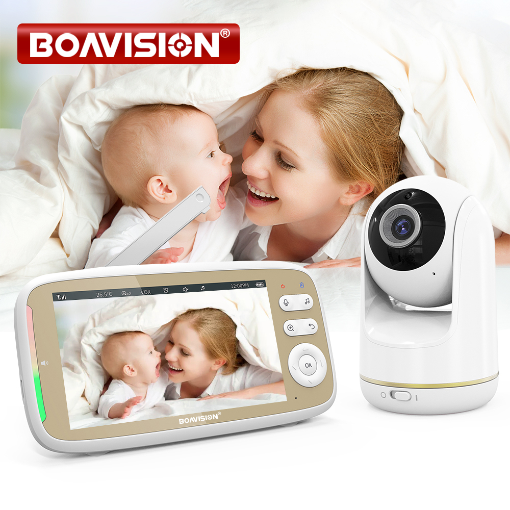 Audio Music To Video - VB803 Baby Monitor 5 Inch 720P