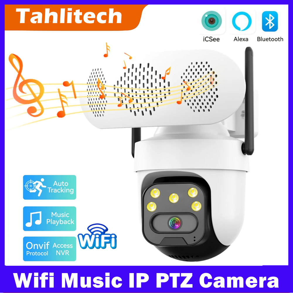 Audio Music Track - Wireless IP Camera Play Music Outdoor