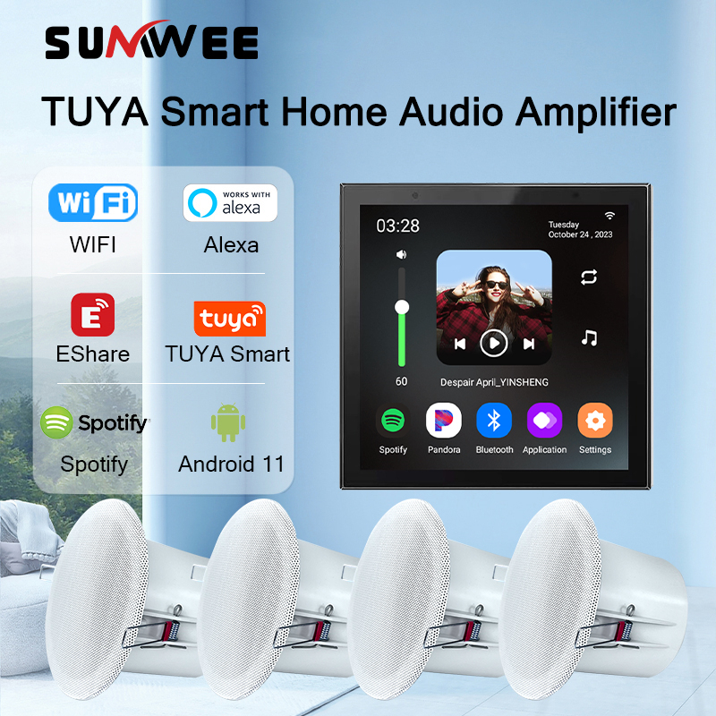 Audio Music Background Free - TUYA Smart Home 4 Inch Android