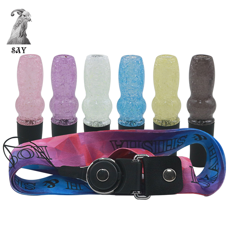 Trombone Mouthpiece - 1pc Hookah Mouthpiece with Hang Rope