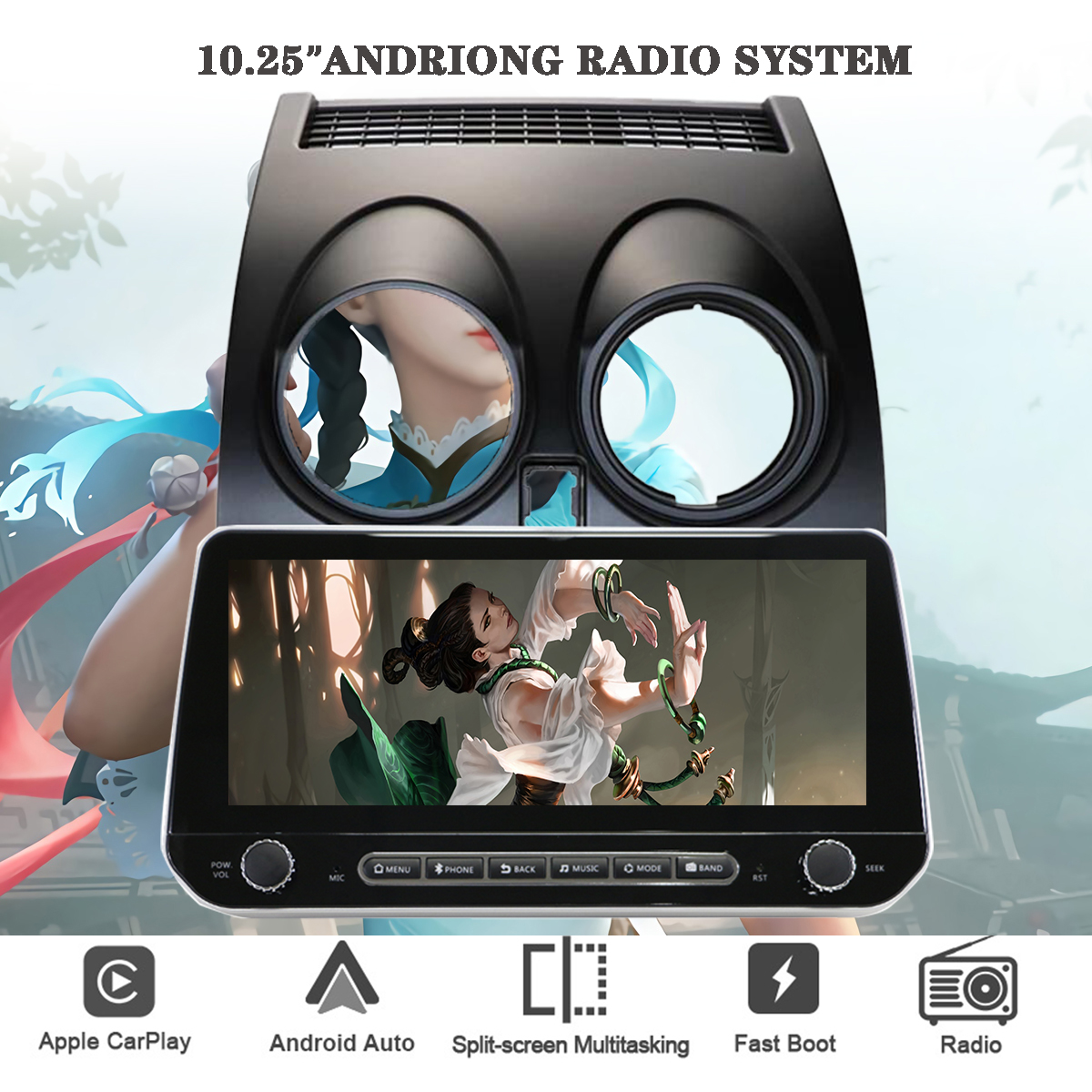 Audio Music India - For Nissan Qashqai J10 2006 -