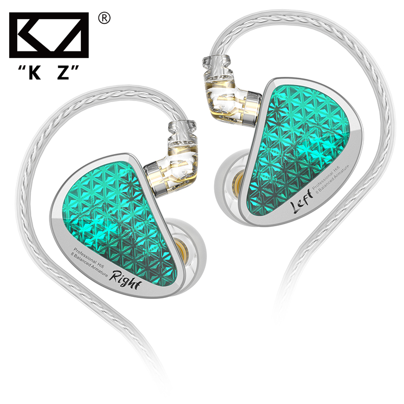Audio Music Game - KZ AS16 PRO Wired Headphone 8BA