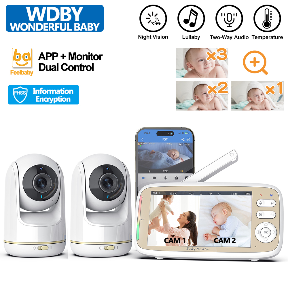 VB803 PRO Baby Monitor with 2p - Audio Music To Video reseña y precio