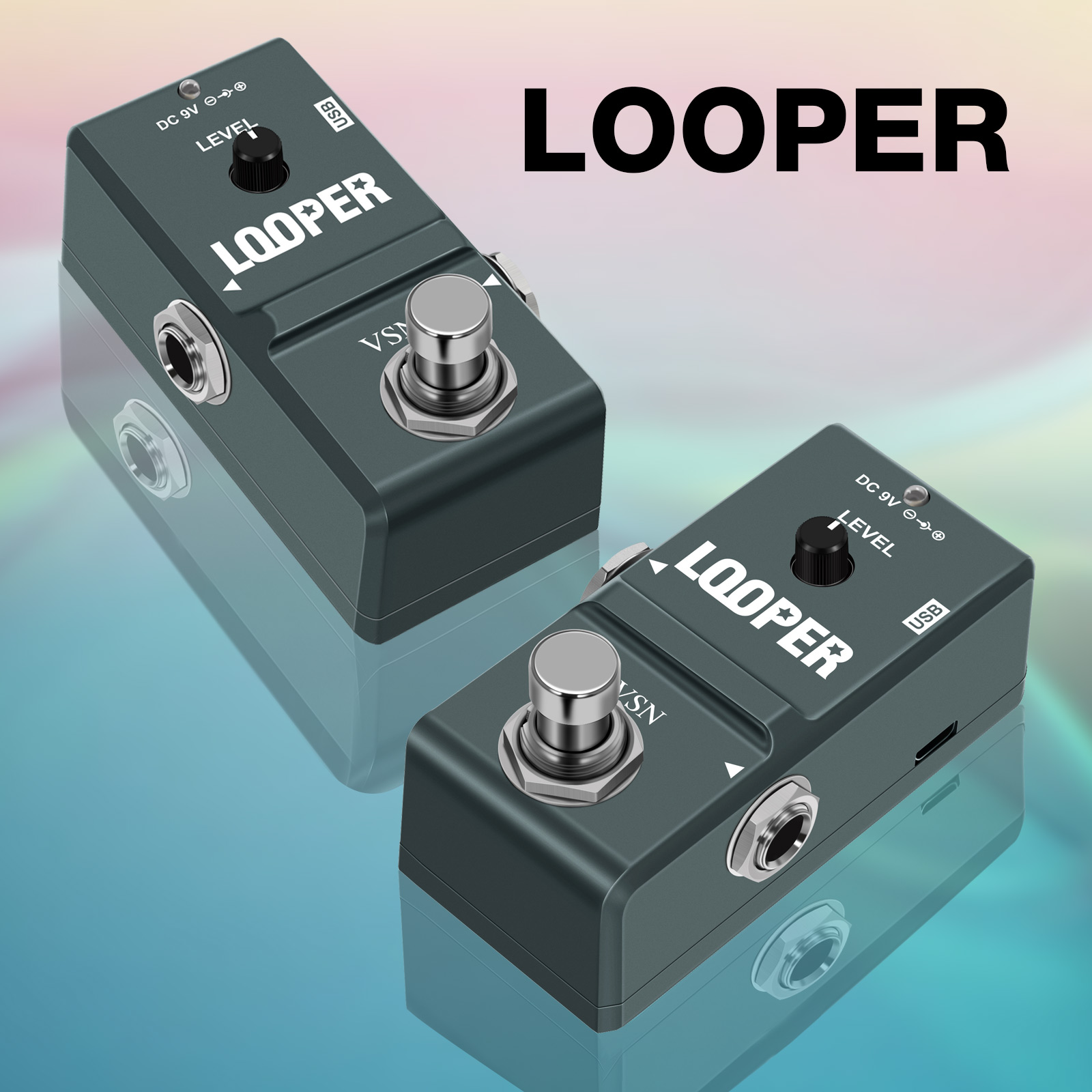 VSN Guitar Looper Pedal Digita - Looper Pedal Guitar reseña y precio