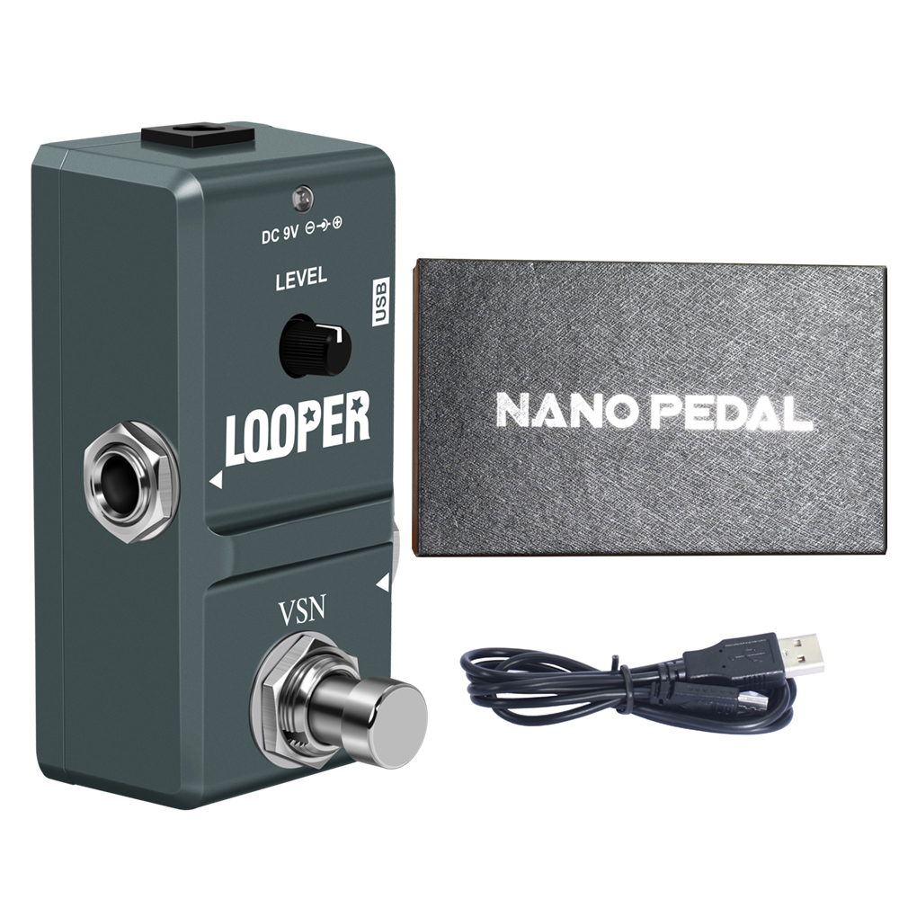 VSN Guitar Looper Pedal Digita - Looper Pedal Guitar reseña y precio