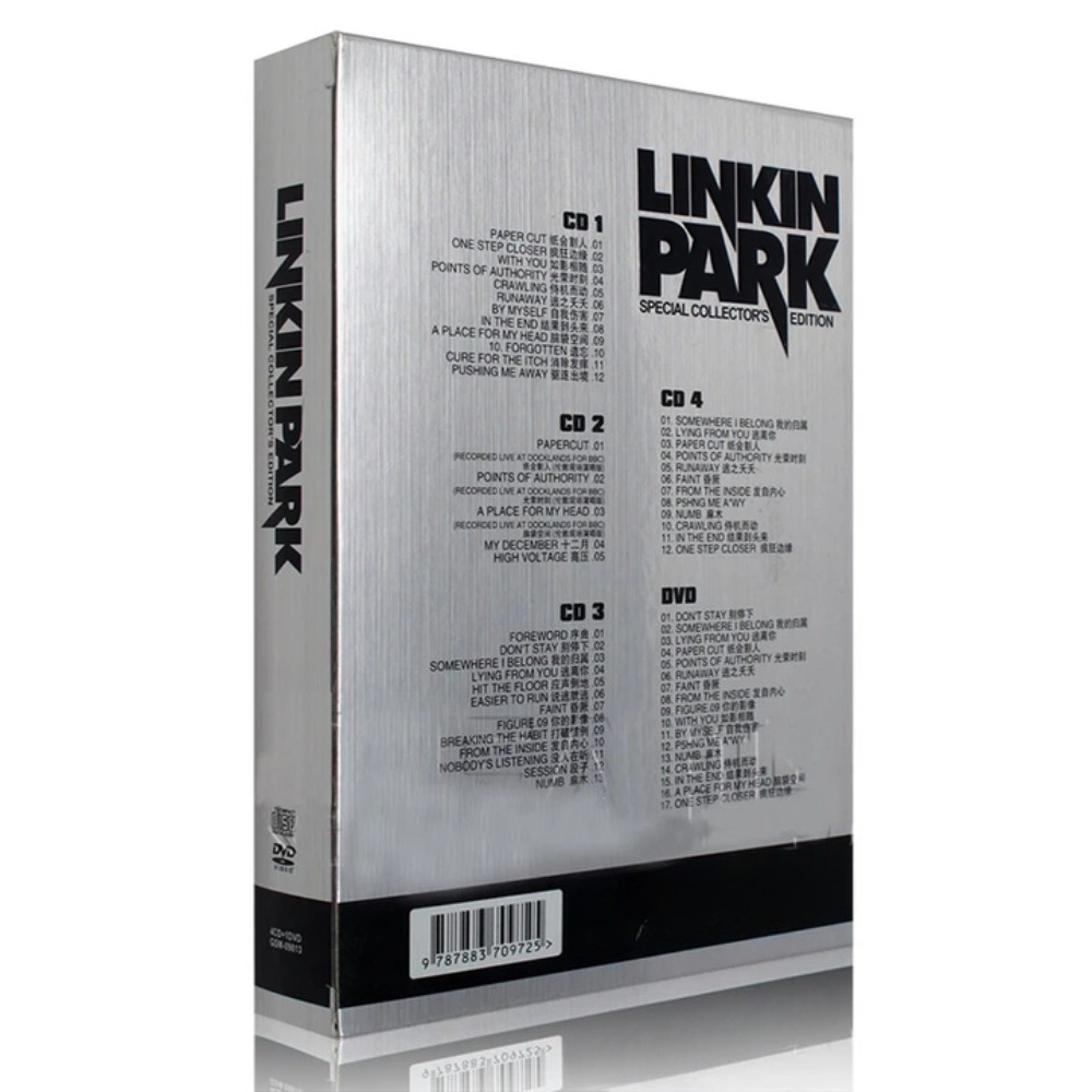 Linkin Park CD DVD Collection  - Audio Music Edit reseña y precio