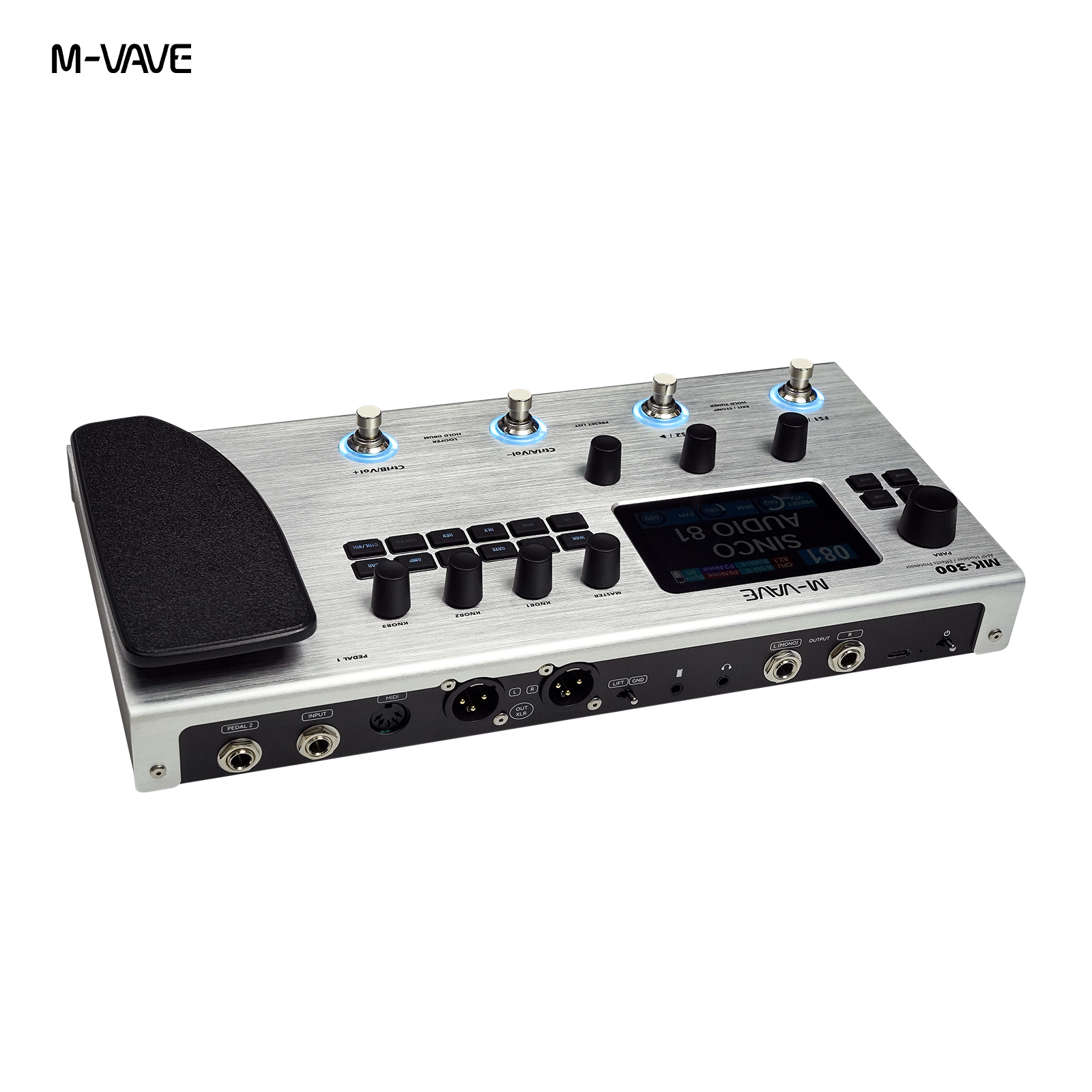 M-VAVE MK-300 Multi-Function G - Looper Pedal Guitar reseña y precio