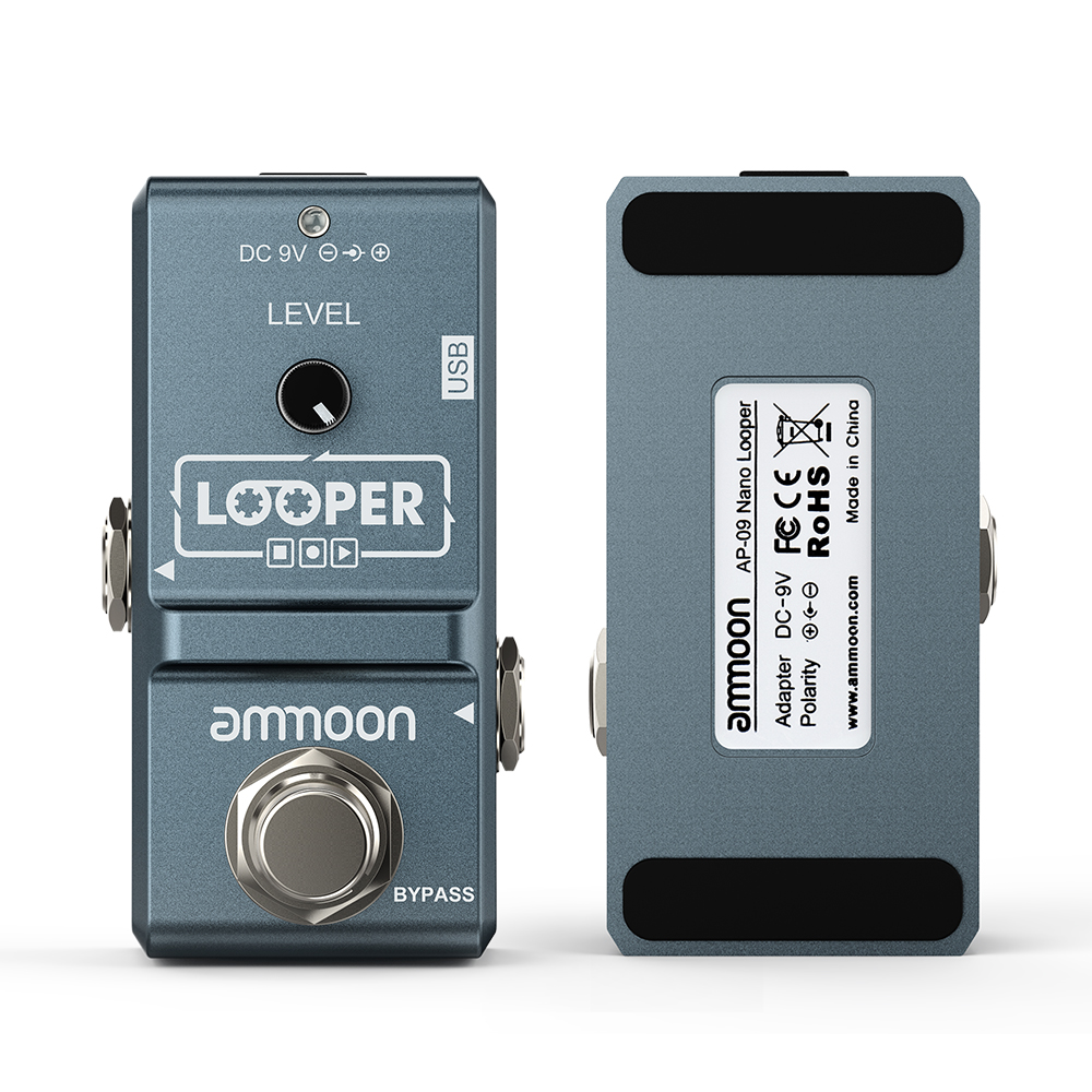 ammoon AP-09  Nano Loop Electr - Looper Pedal Guitar reseña y precio