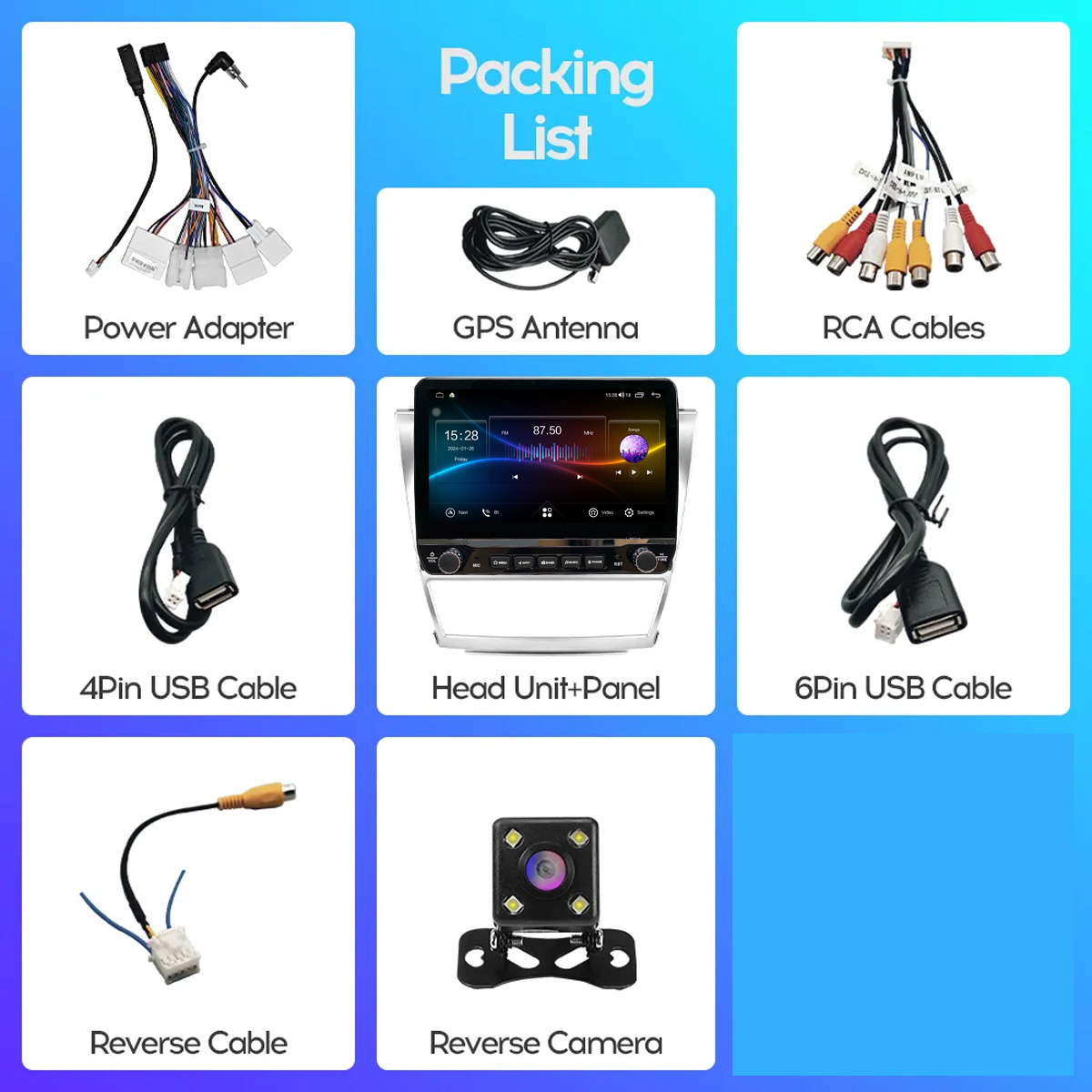 Car Radio Stereo For Toyota Ca - Audio Music India reseña y precio