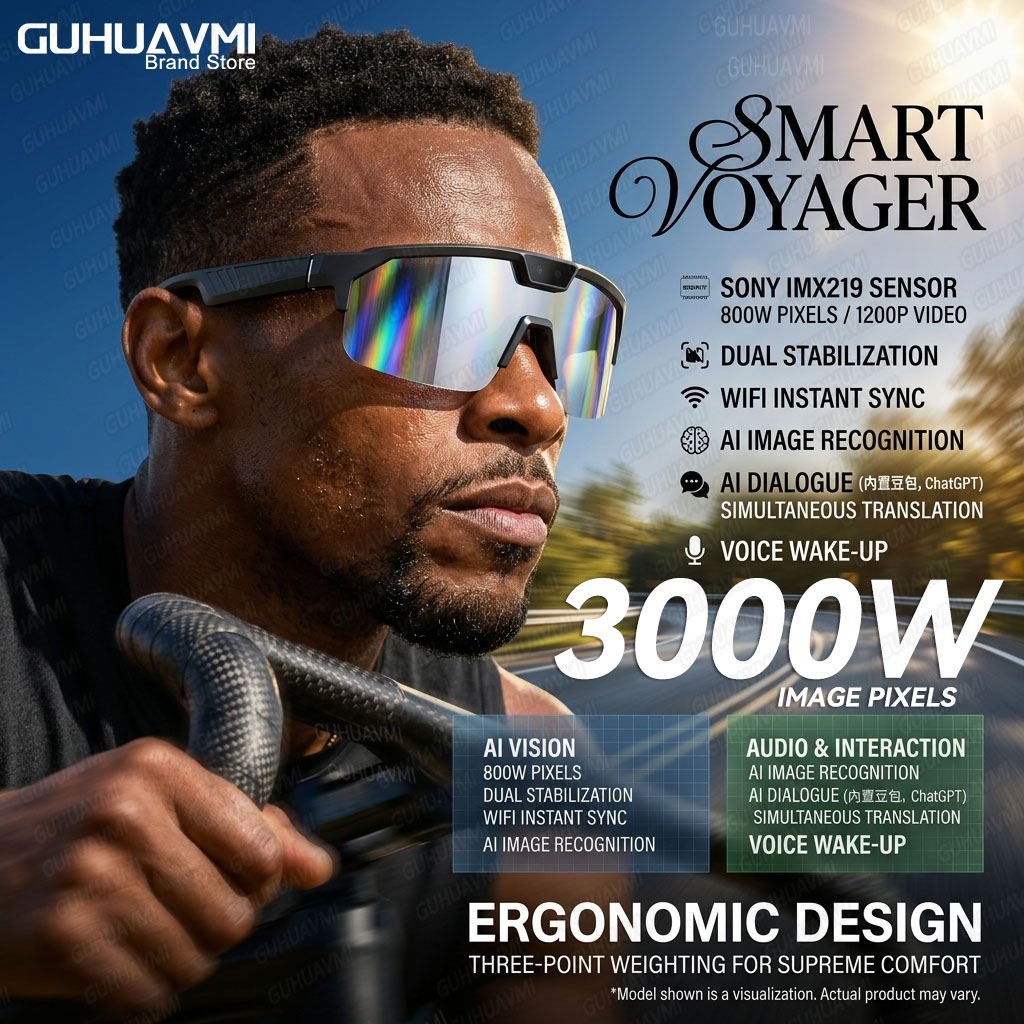 Photochromic Smart Glasses 120 - Audio Music To Video reseña y precio