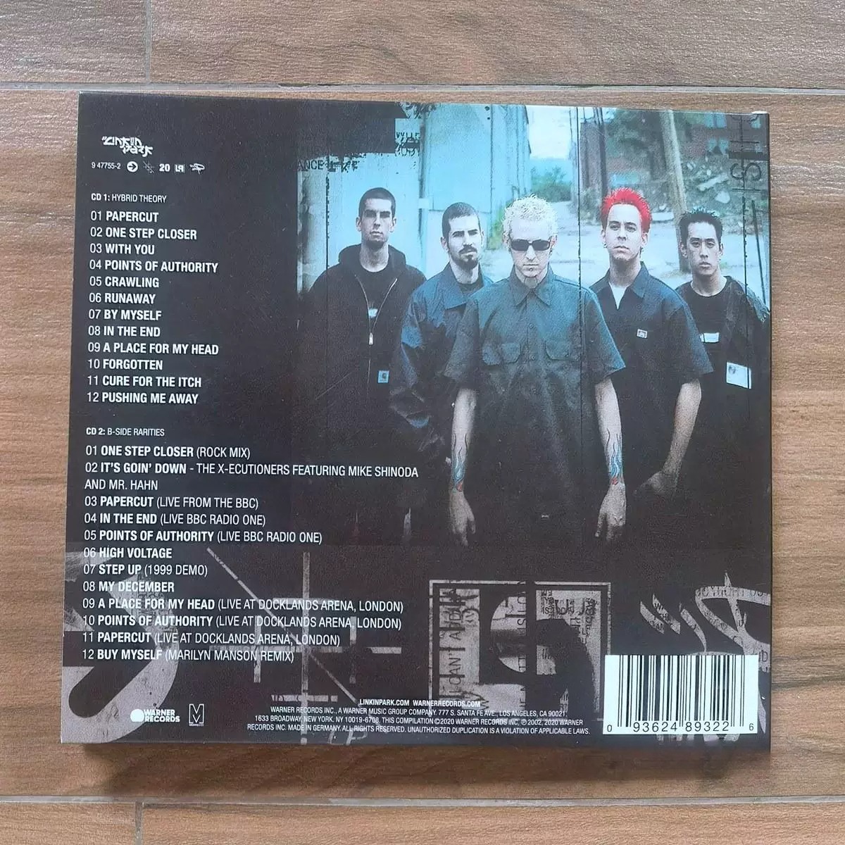 Linkin Park Hybrid Theory 20th - Audio Music Edit reseña y precio
