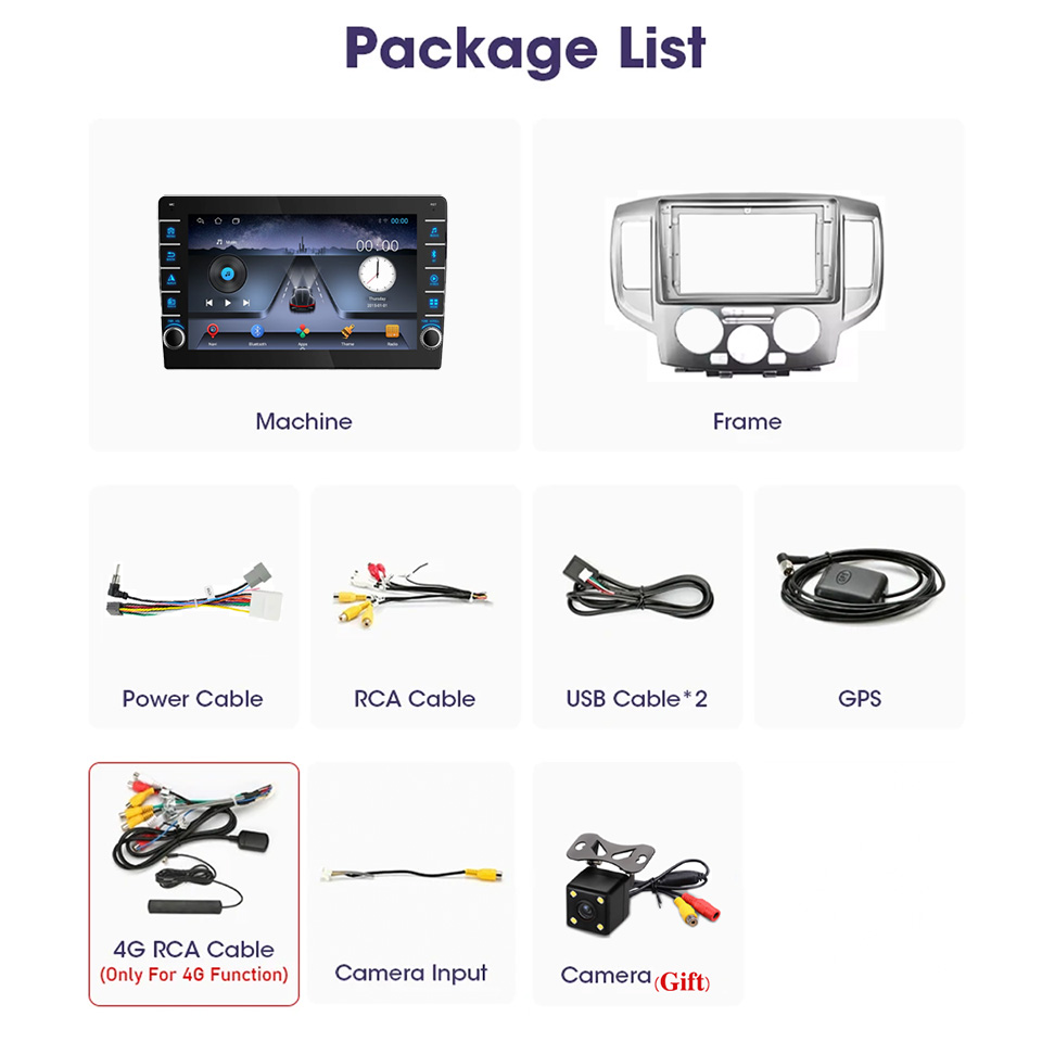 Car Radio For Nissan NV200 200 - Audio Music India reseña y precio