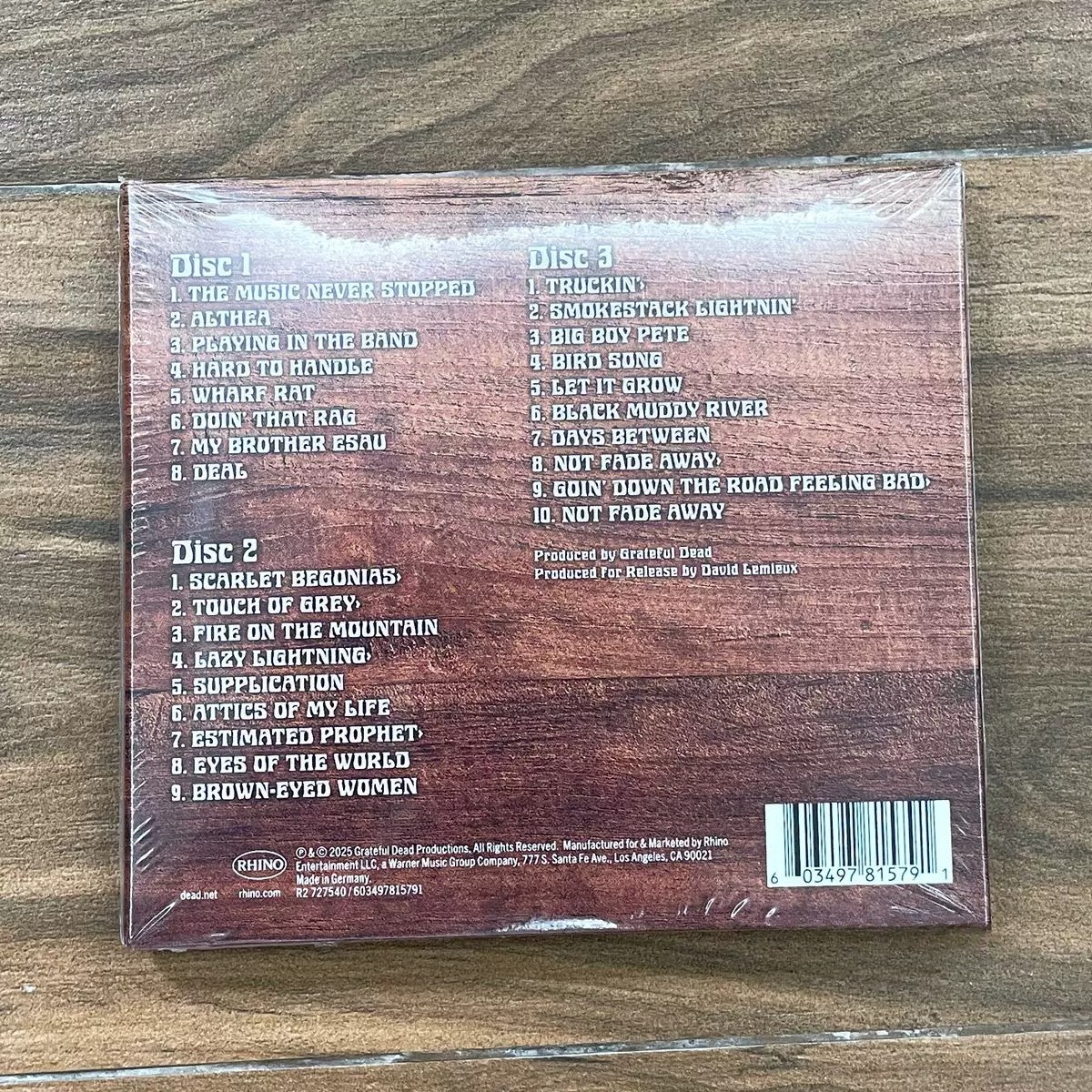 Grateful Dead The Music Never  - Audio Music Edit reseña y precio