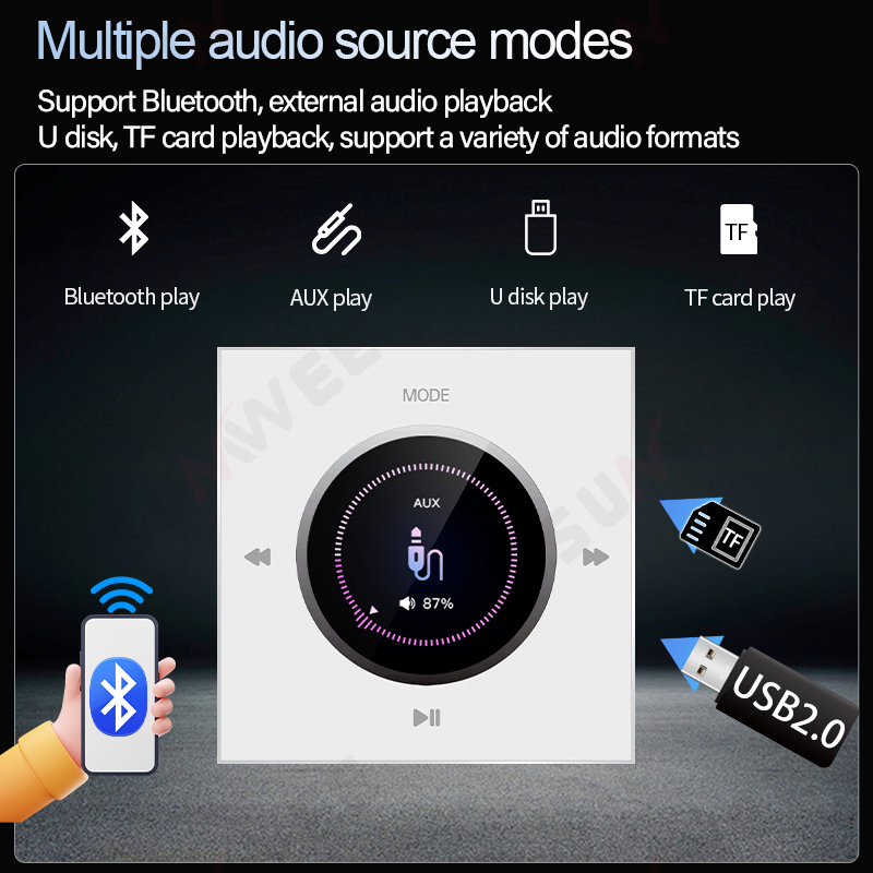 86 Type Home Audio In Wall Amp - Audio Music Background Free reseña y precio