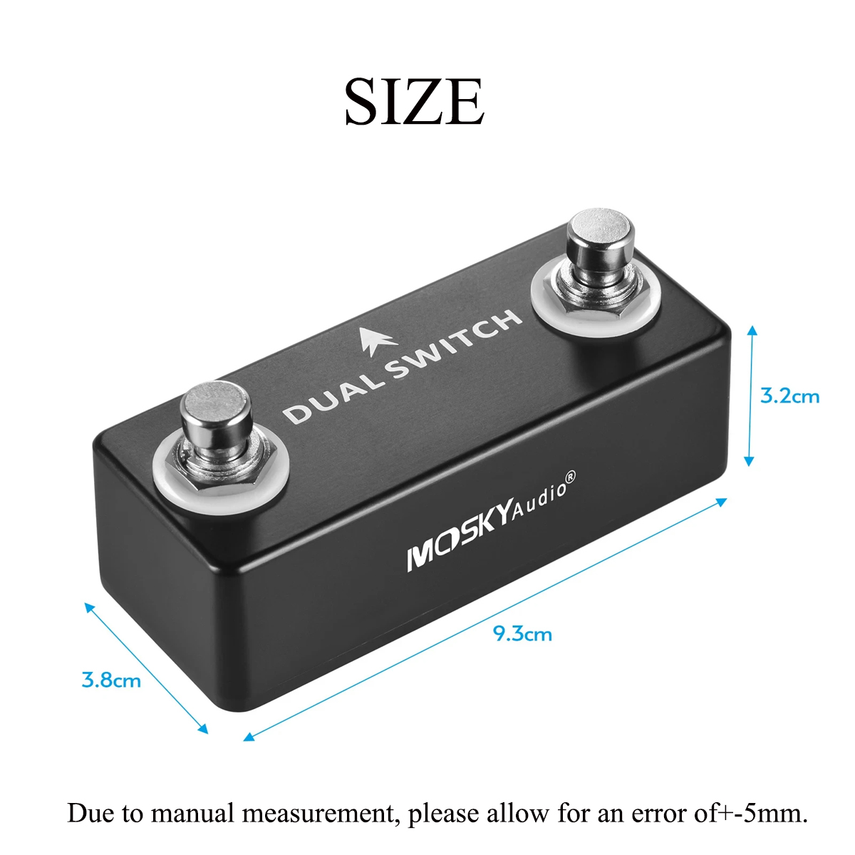 MOSKY DUAL SWITCH Guitar Effec - Looper Pedal Guitar reseña y precio