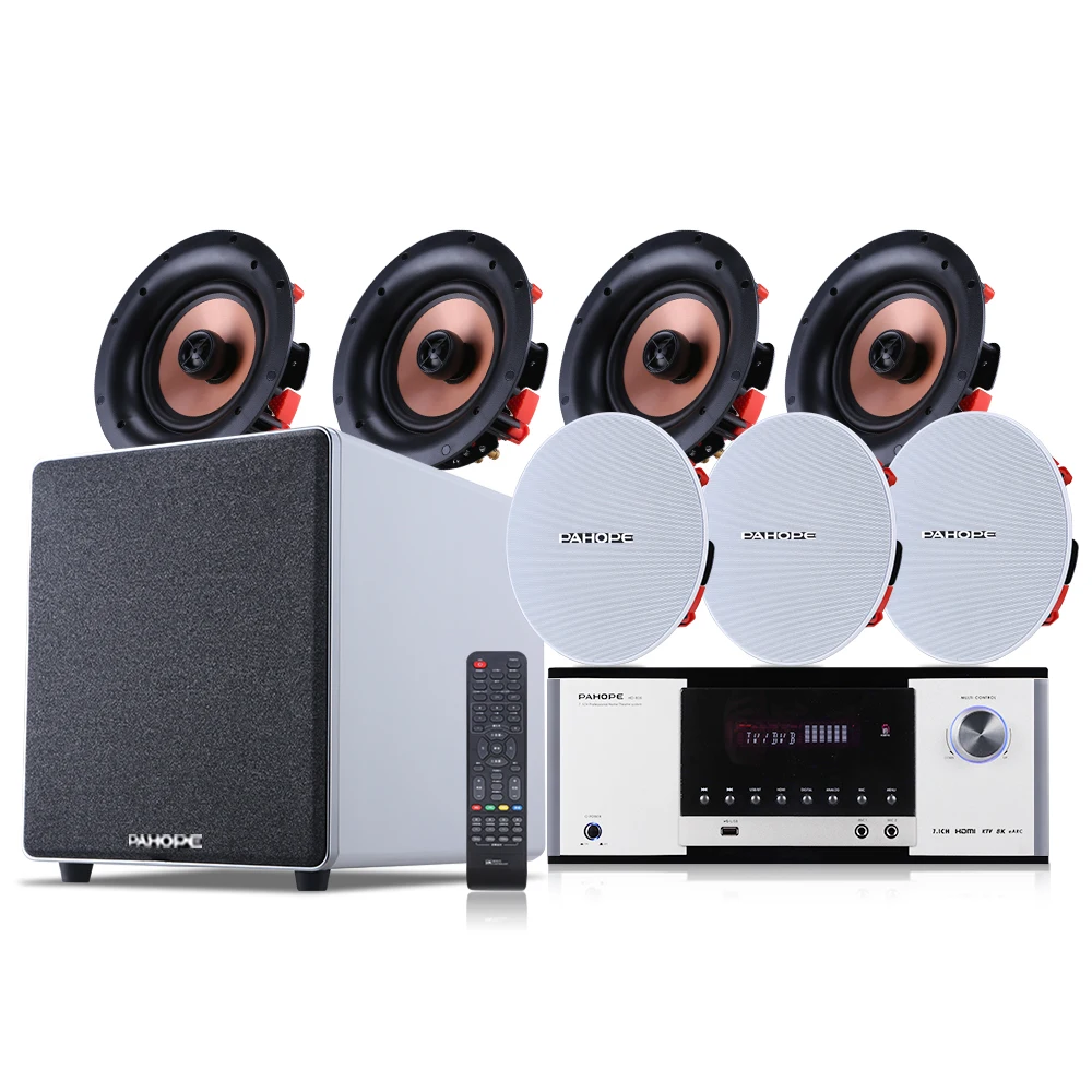 7.1 Home Theater Ceiling Speak - Audio Music Background Free reseña y precio