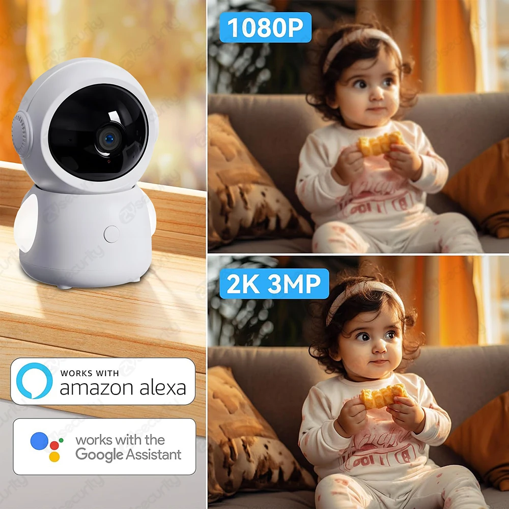 2K WiFi Baby Monitor with Scre - Audio Music Track reseña y precio
