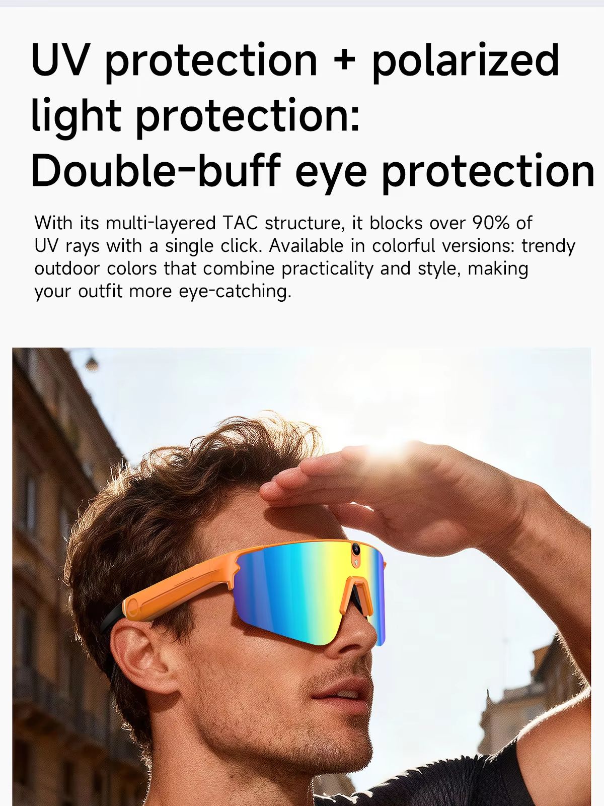L805 AI Smart Glasses With 800 - Audio Music To Video reseña y precio