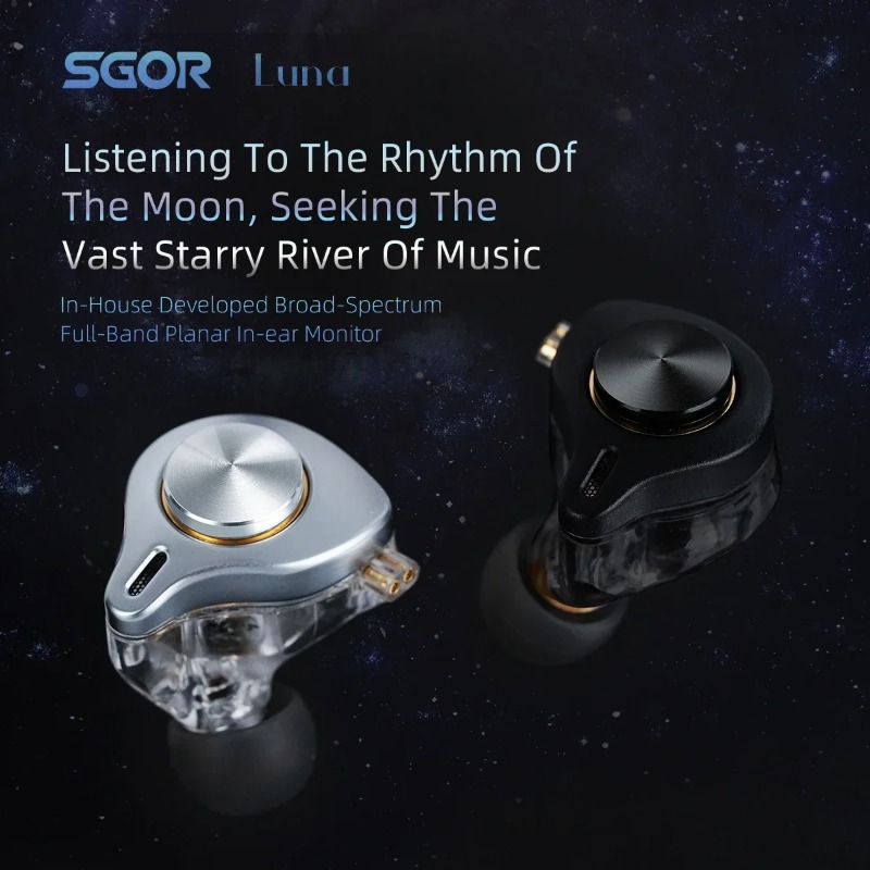 SGOR Luna 13.5MM Planar Driver - Audio Music Game reseña y precio