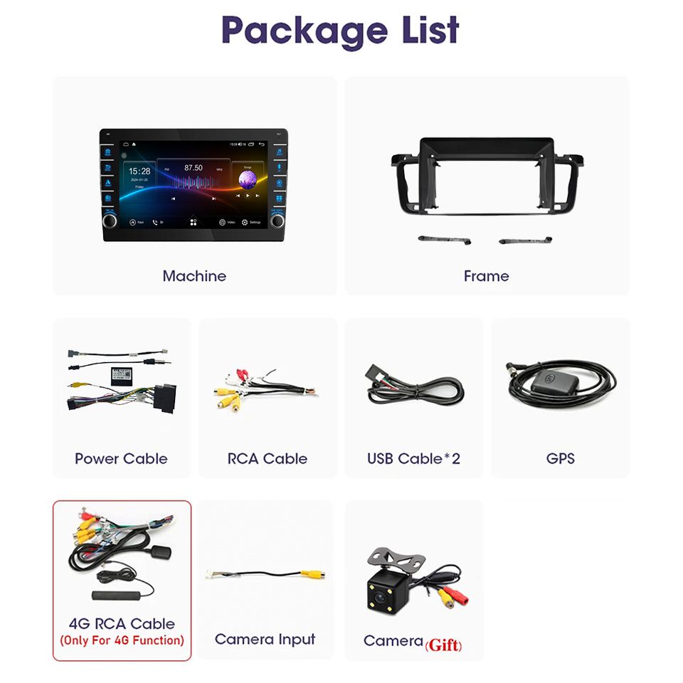 8G Ram 128GB Android 14 Car Ra - Audio Music India reseña y precio