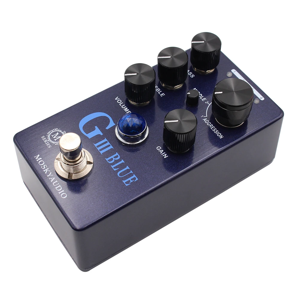 Mosky G III BLUE Overdrive Dis - Looper Pedal Guitar reseña y precio