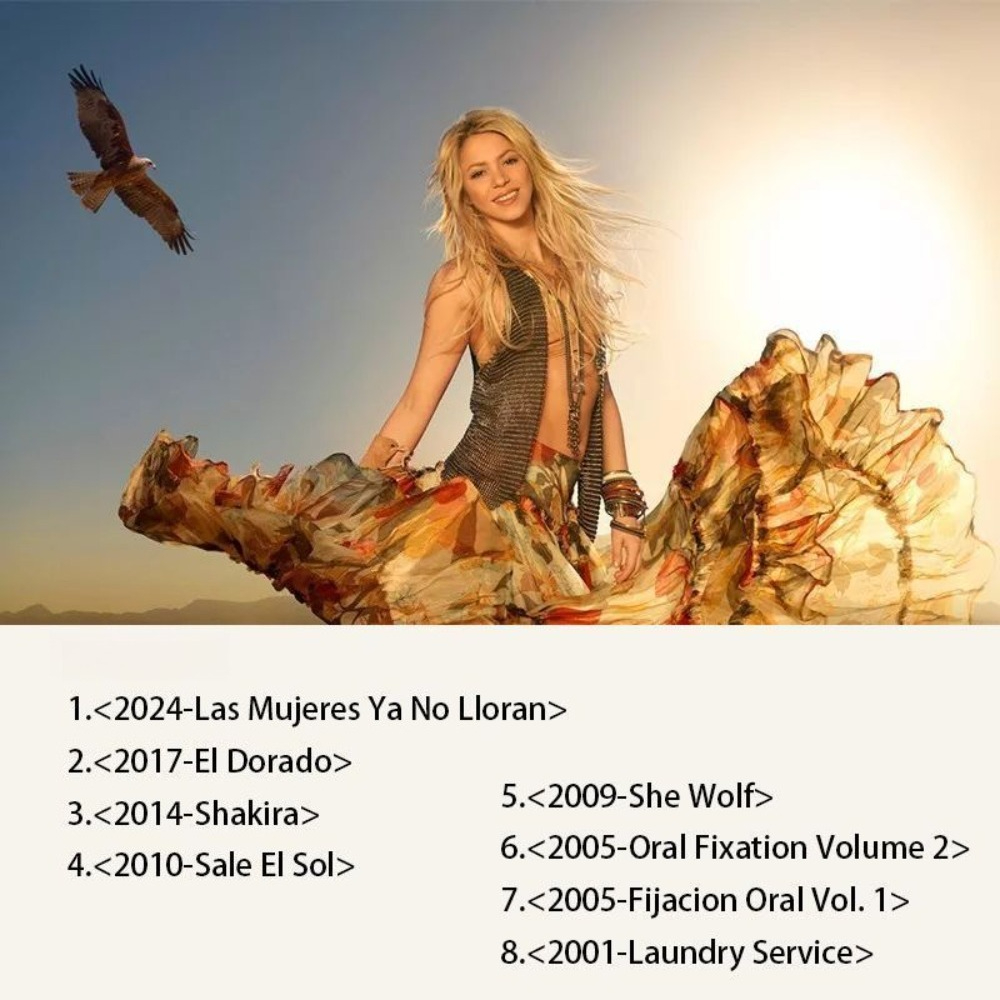 Shakira Music Album Collection - Audio Music New Song reseña y precio
