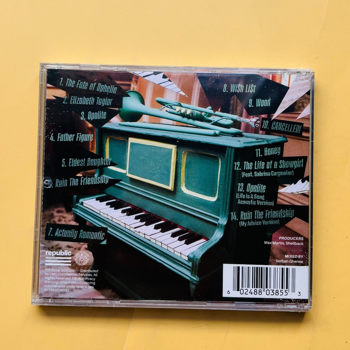 The Life of A Showgirl Special - Audio Music Edit reseña y precio