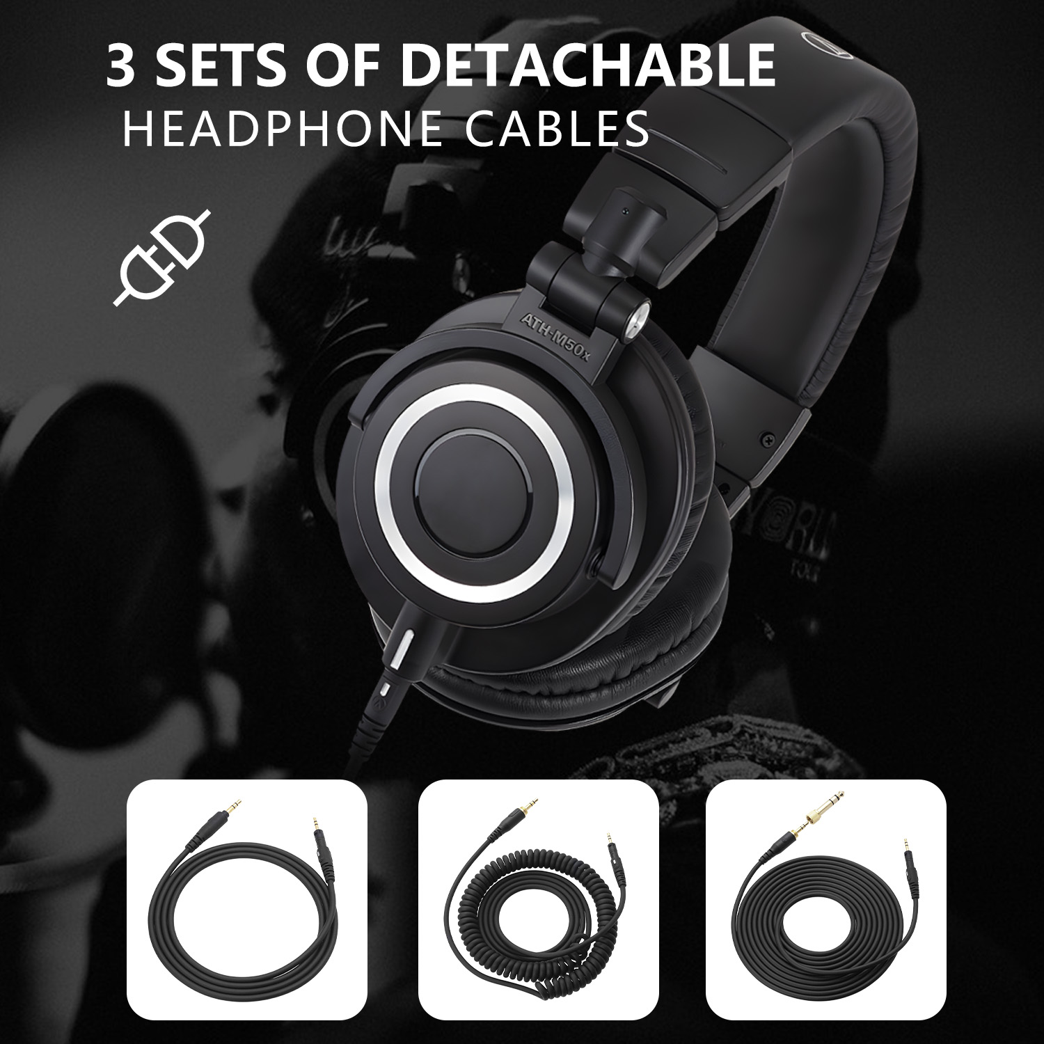 ATH M50X Wired Studio Monitori - Audio Music Edit reseña y precio