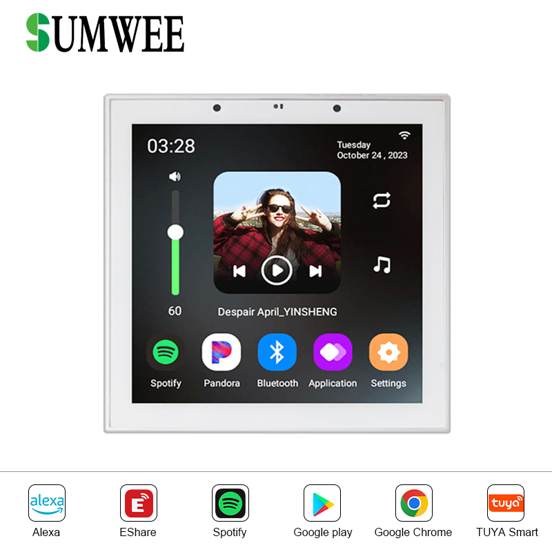 Smart Home Touch Screen 4 Inch - Audio Music Background Free reseña y precio