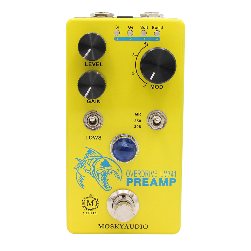 MOSKY LM741 Preamp Guitar Peda - Looper Pedal Guitar reseña y precio