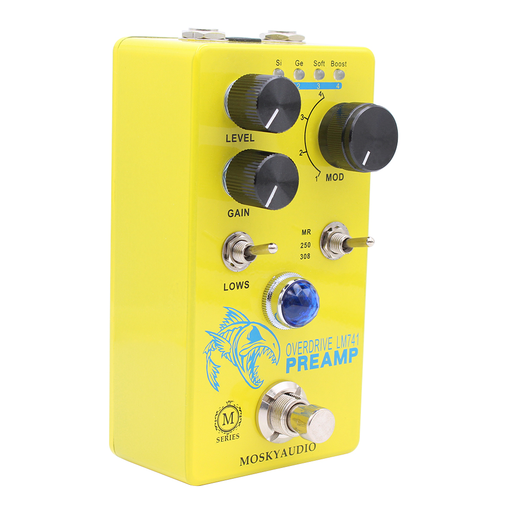 MOSKY LM741 Preamp Guitar Peda - Looper Pedal Guitar reseña y precio