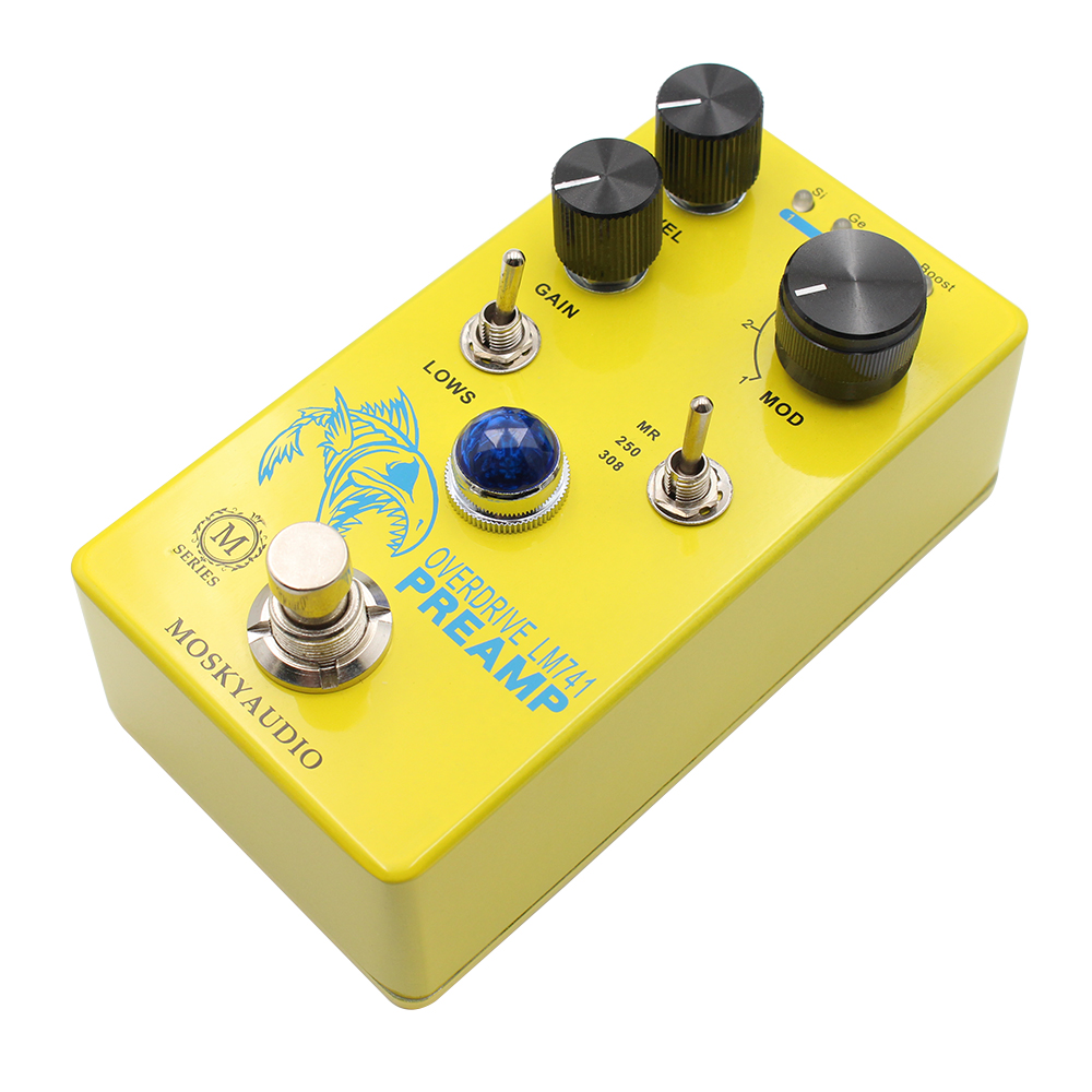 MOSKY LM741 Preamp Guitar Peda - Looper Pedal Guitar reseña y precio