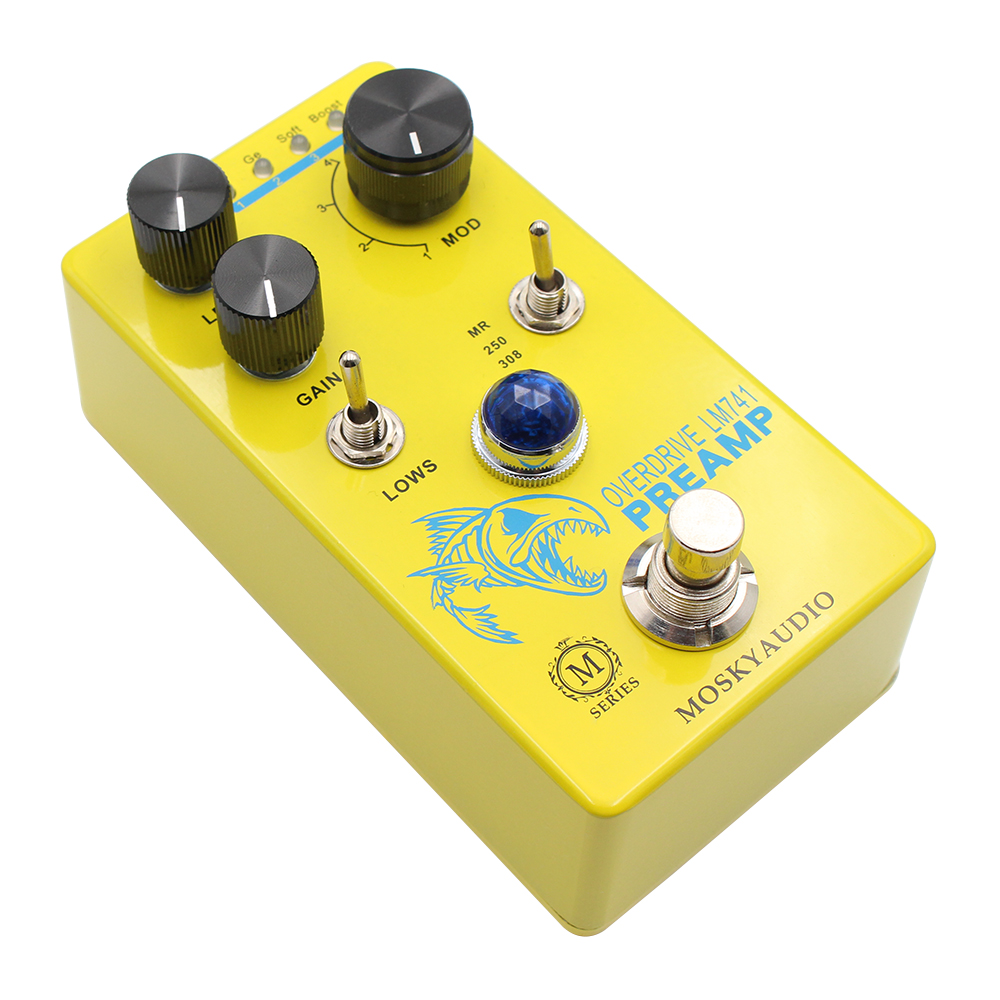 MOSKY LM741 Preamp Guitar Peda - Looper Pedal Guitar reseña y precio