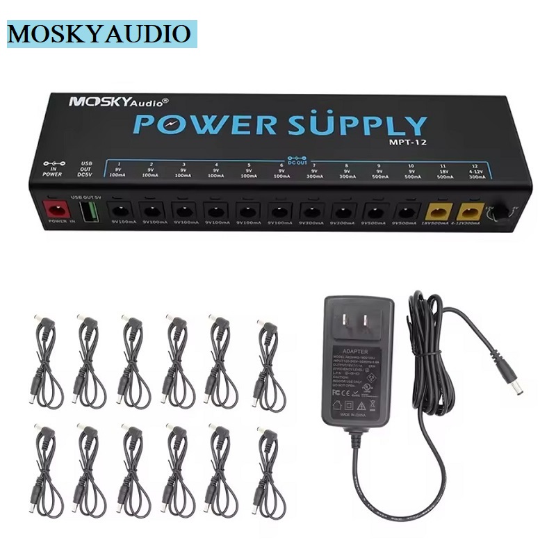 MOSKY MPT-12 Guitar Effect Ped - Looper Pedal Guitar reseña y precio