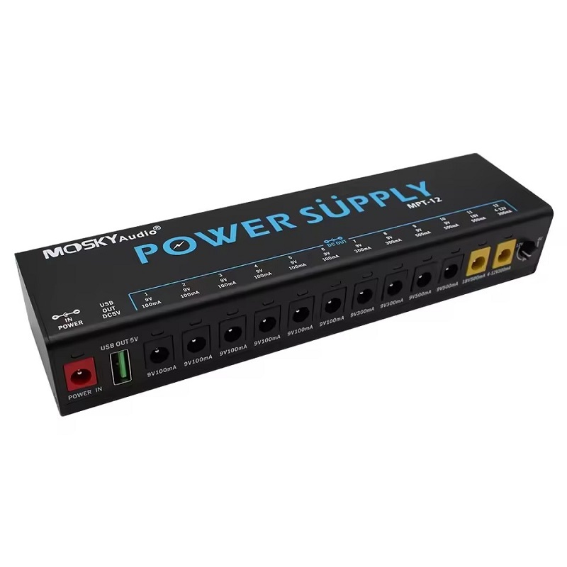 MOSKY MPT-12 Guitar Effect Ped - Looper Pedal Guitar reseña y precio