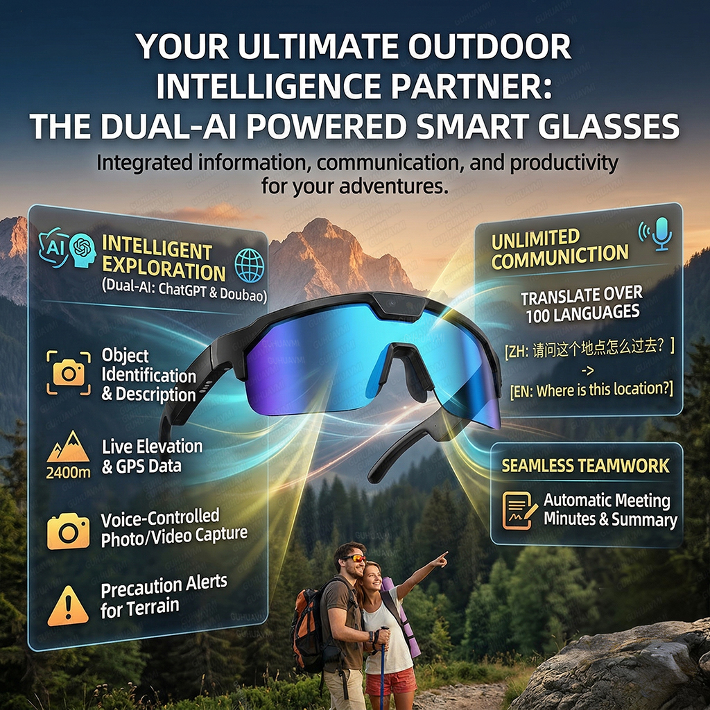 2026 New AI Smart Sports Glass - Audio Music To Video reseña y precio