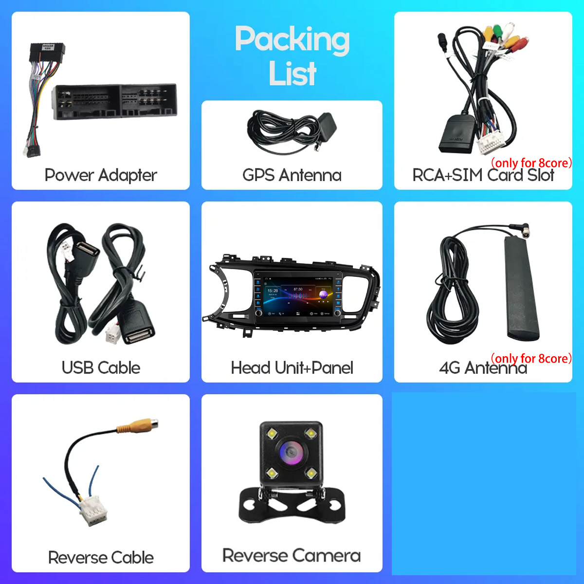 8G Ram 128GB QLED Car Radio St - Audio Music India reseña y precio