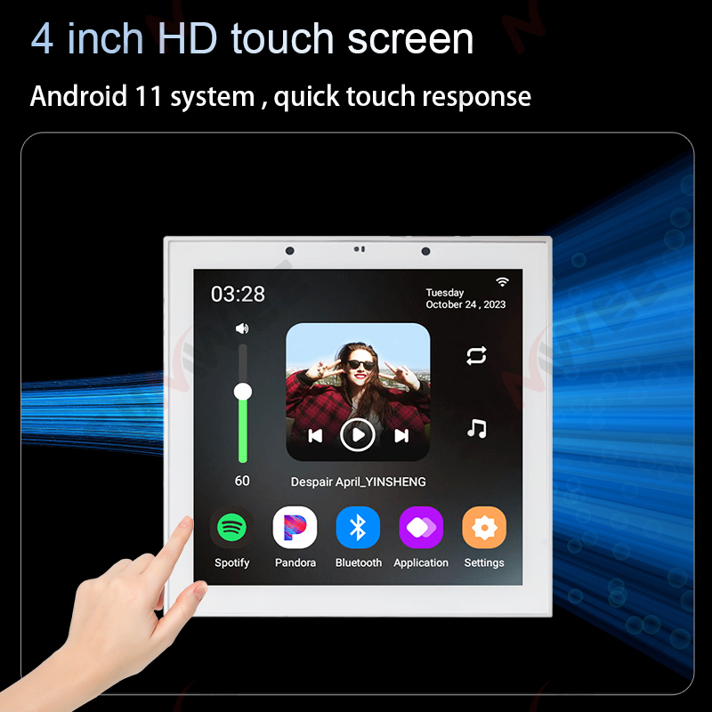 TUYA Smart Home 4 Inch Android - Audio Music Background Free reseña y precio