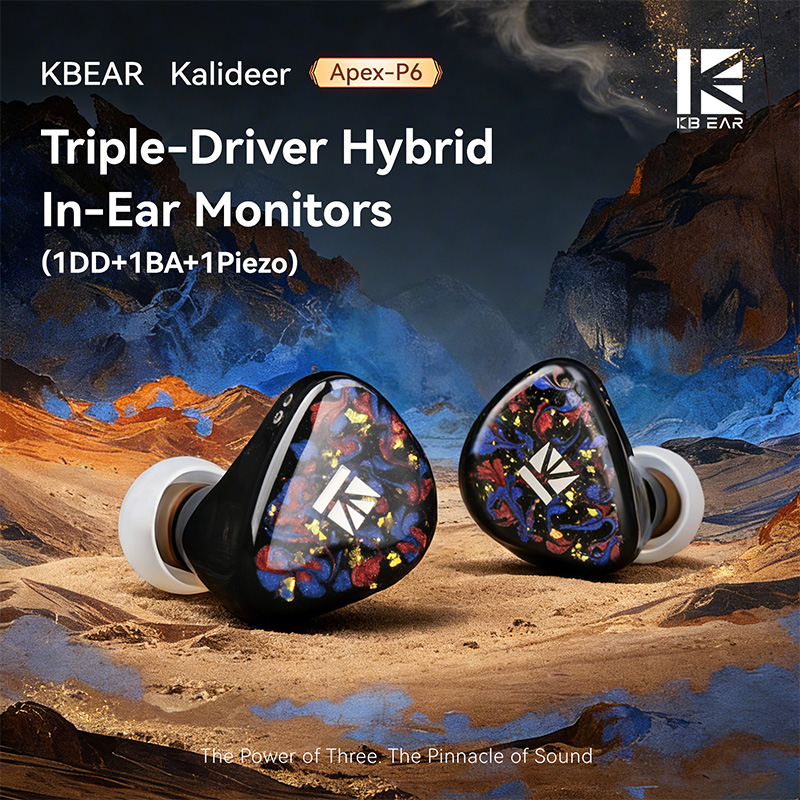  KBEAR Kalideer Apex-P6 HiFi  - Audio Music Game reseña y precio