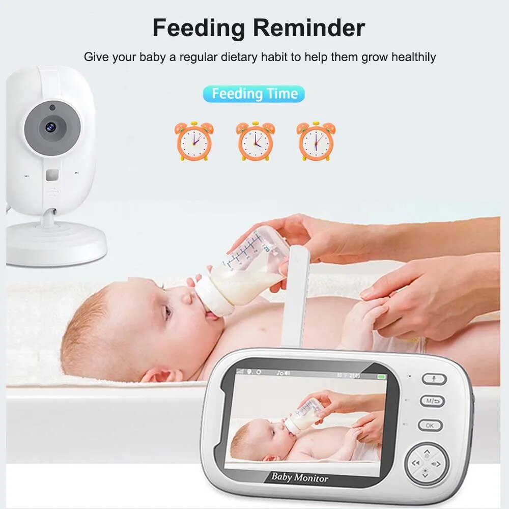 3.5'' Video Baby Monitor 2.4G  - Audio Music To Video reseña y precio