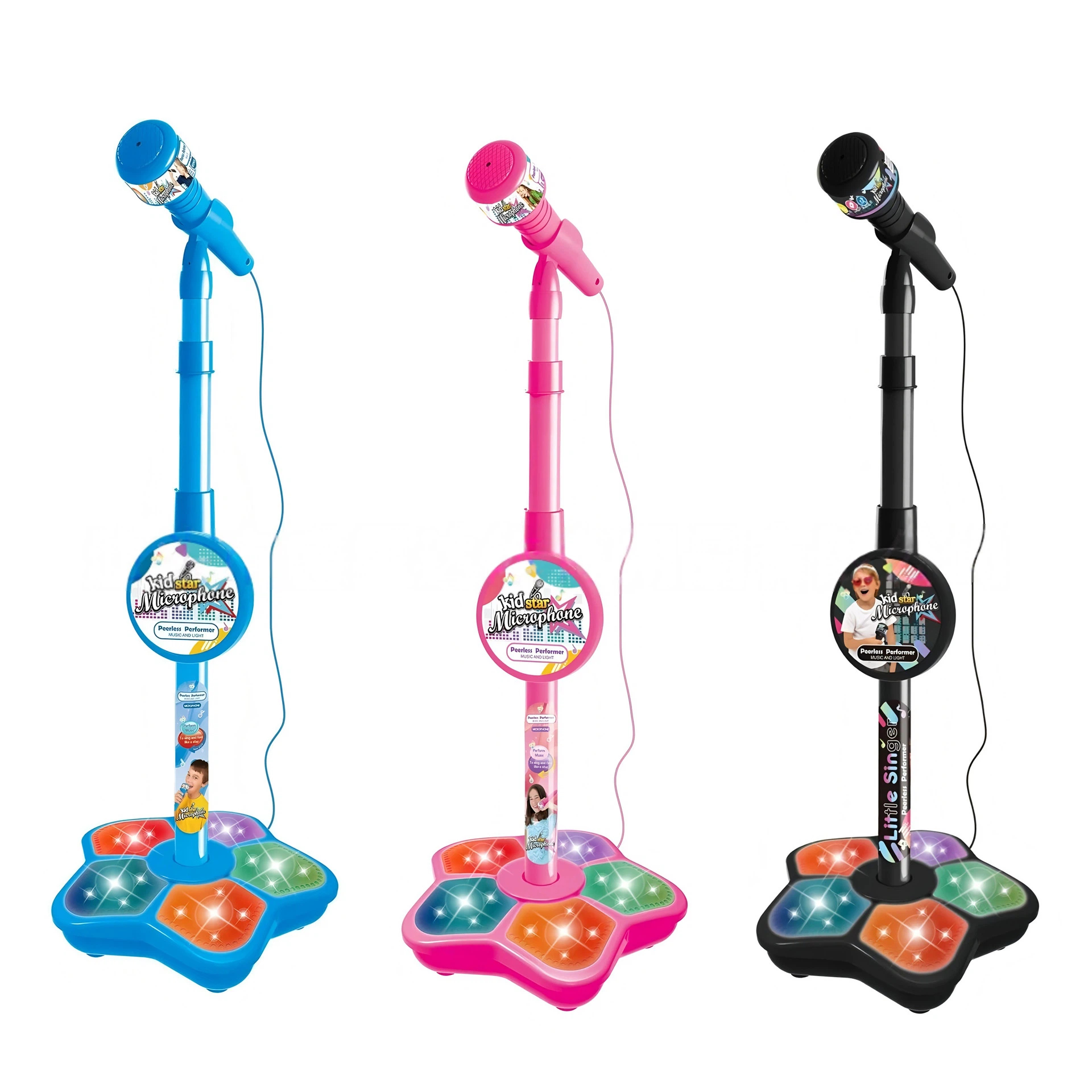 Karaoke Microphone with Stand, - Audio Music Edit reseña y precio