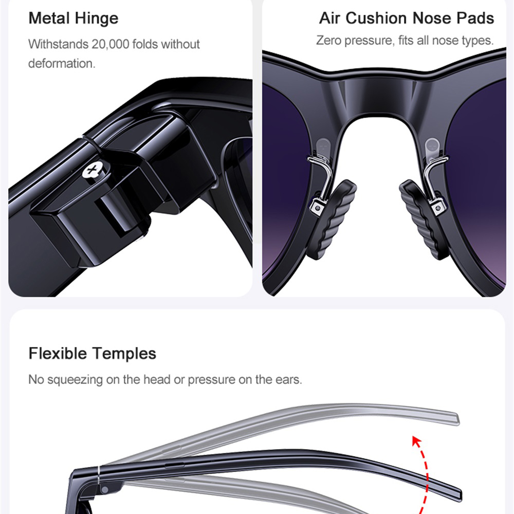 Smart Glasses AI Assistant Rea - Audio Music To Video reseña y precio