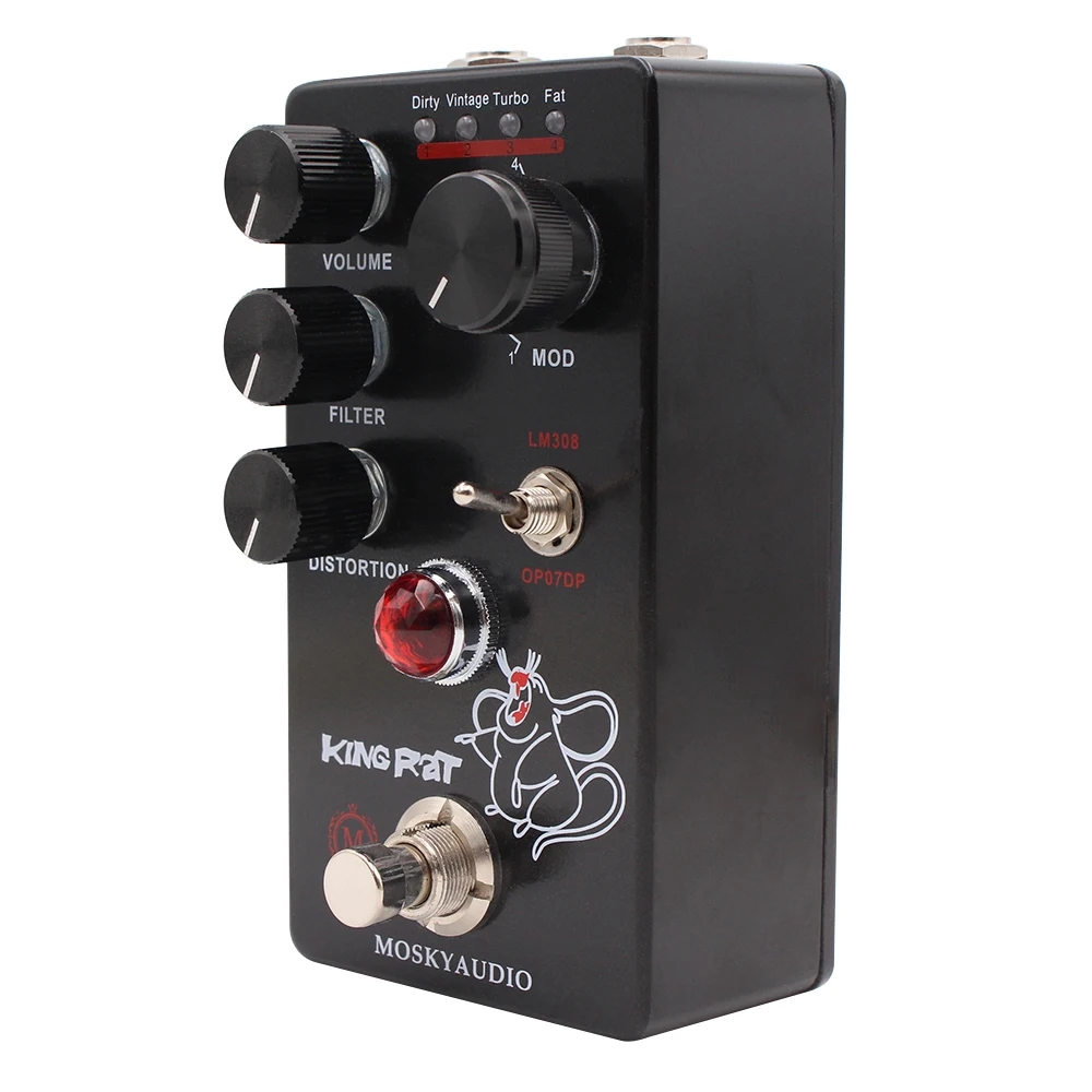 Mosky KING RAT Effects Pedal D - Looper Pedal Guitar reseña y precio