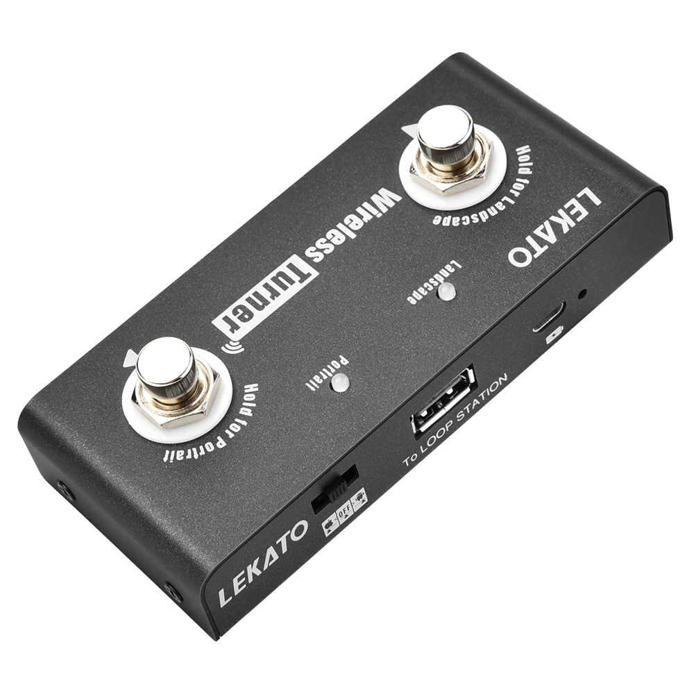 Lekato Wireless External Page  - Looper Pedal Guitar reseña y precio