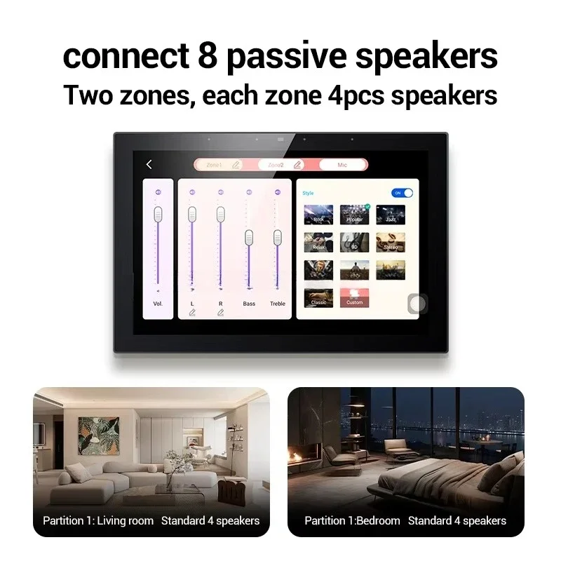 10-Inch Smart Home Automation  - Audio Music Background Free reseña y precio