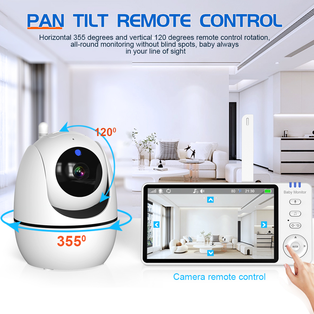 Video Baby Monitor with Cam an - Audio Music To Video reseña y precio