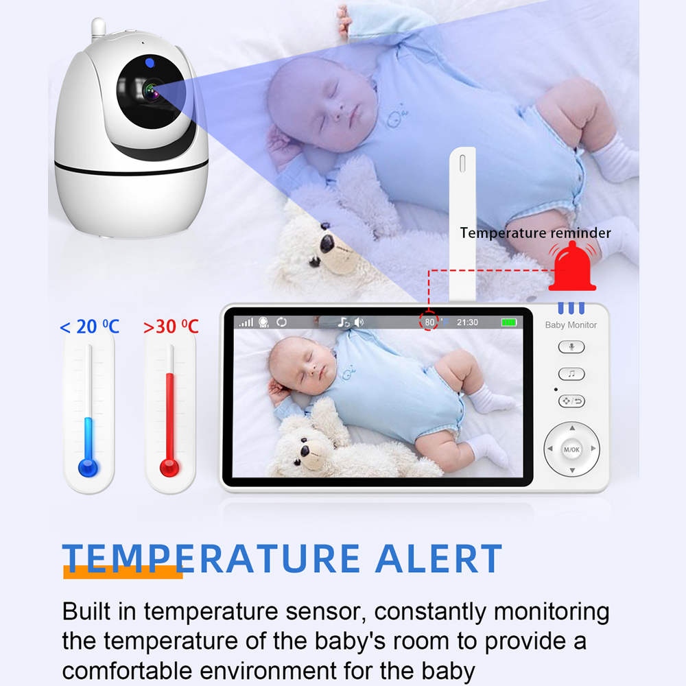 Video Baby Monitor with Cam an - Audio Music To Video reseña y precio