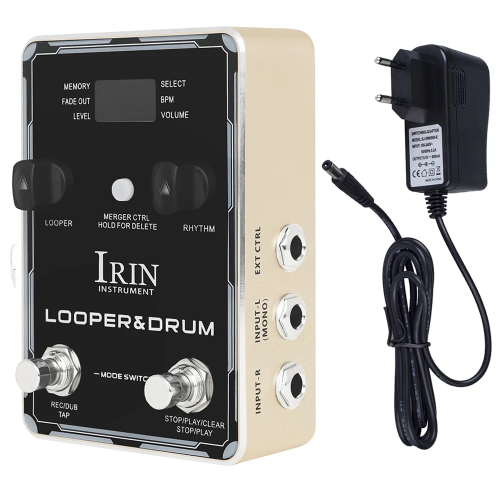IRIN XS-04 Loop Recording Guit - Looper Pedal Guitar reseña y precio